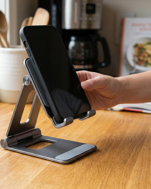 Sndyj Pivotdock Foldable Phone Stand Graphite
